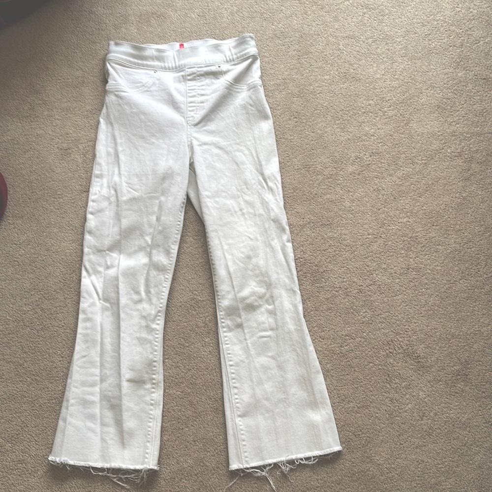 Spanx white jeans